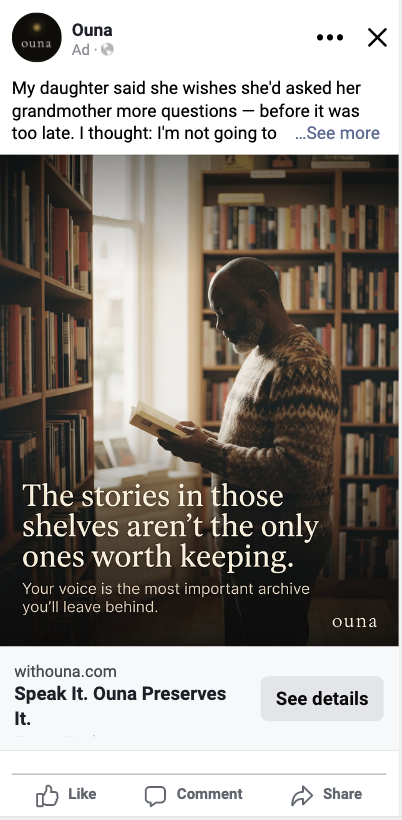 The stories in those shelves aren't the only ones worth keeping.