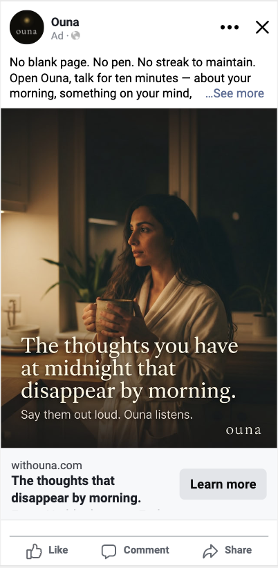 The thoughts you have at midnight that disappear by morning.